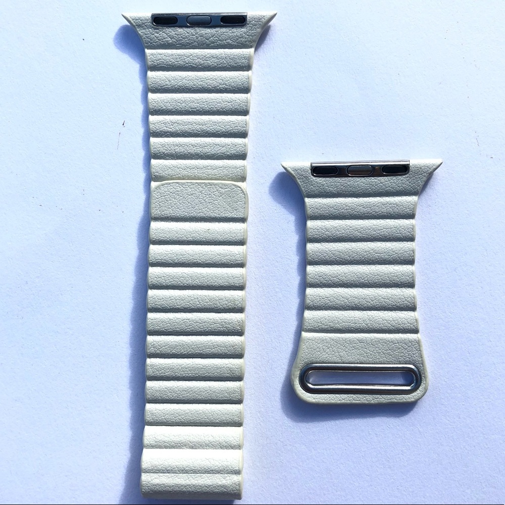 38 mm Leather Magnetic Watch Band For Apple Watch